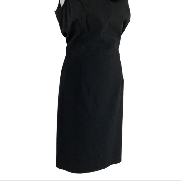 Calvin Klein black cowl neck sheath dress R28 - Picture 5 of 10